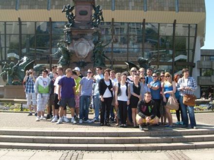 Augustusplatz -zwiedzanie Lipska